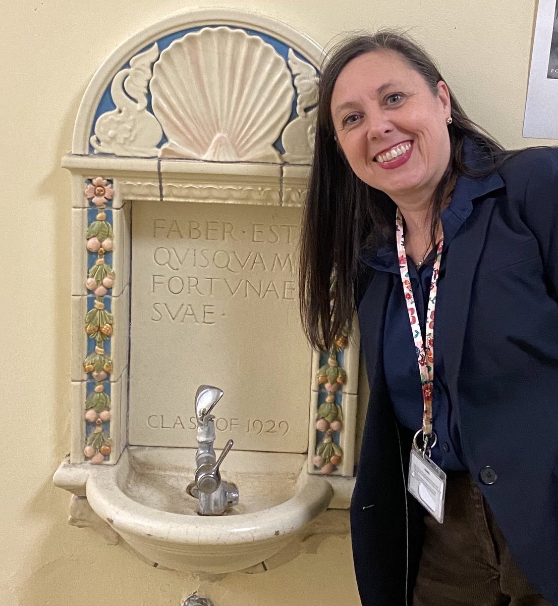 Guess where I was today! #WalnutHillsHighSchool #SursumadSummum #AlwaysanEagle #IamCPS #WeAreCPS