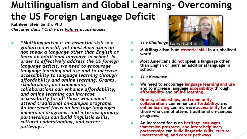 Delighted to present on 'Multilingualism and Global Learning' at the AAC&U Conference on Transforming Global Learning! 🙂aacu.org/event/2022-con…