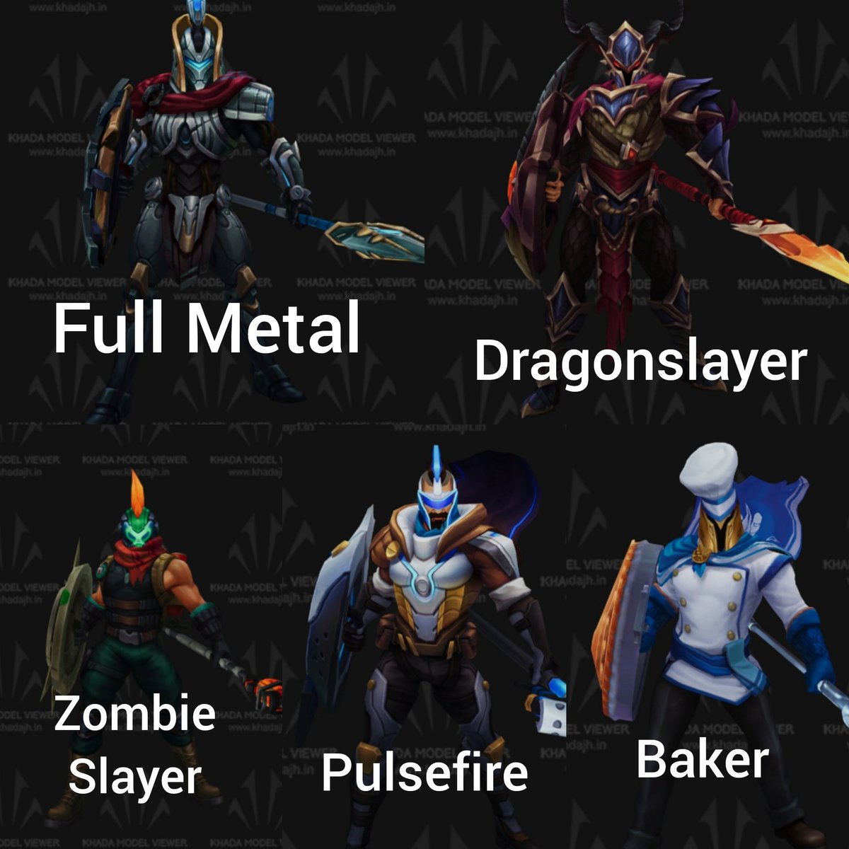 Picked up Pantheon in the jungle lately on #leagueofLegends and I don't know which Pantheon skin to cosplay.

Suggestions welcome.