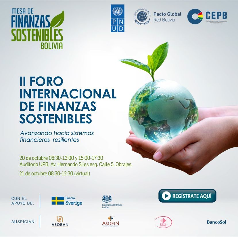 Como miembros de la Mesa de Finanzas Sostenibles, nos complace auspiciar el II Foro Internacional de Finanzas Sostenibles. ¡Los invitamos a ser parte de este importante evento! 
+ información y registro aquí:
 lnkd.in/e8VArMWu
