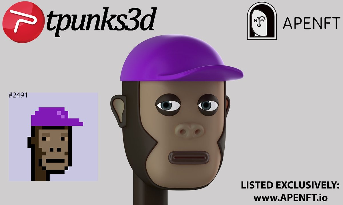 Tpunks3D's tweet photo. Tpunks3d MINT 500 #TRX get it on #APENFT 

#2491 👉 https://t.co/GuIVZ6lwp4 👈

#NFT #FreeMint #APENFTMktplace #Tpunks #justinsun #NFTs #TRONICS #TronNetwork #USDD #TRON #wTRX #TRX https://t.co/VbCyidoUXS