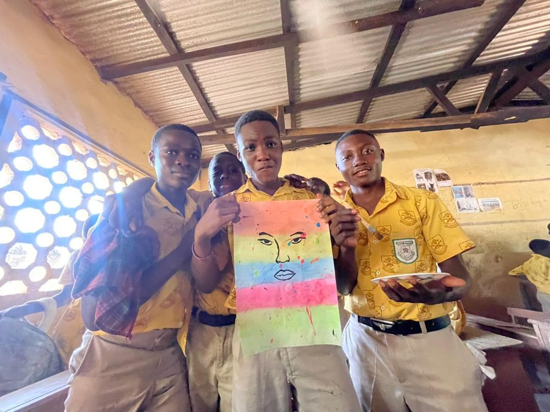 tccycf2021's tweet photo. #tccprojectghana don't you just love what you see?
We're Happy when they are.
#creativity #charitywork #helpingothersgrow #doyourpart #ngo https://t.co/z02RGnOnLG