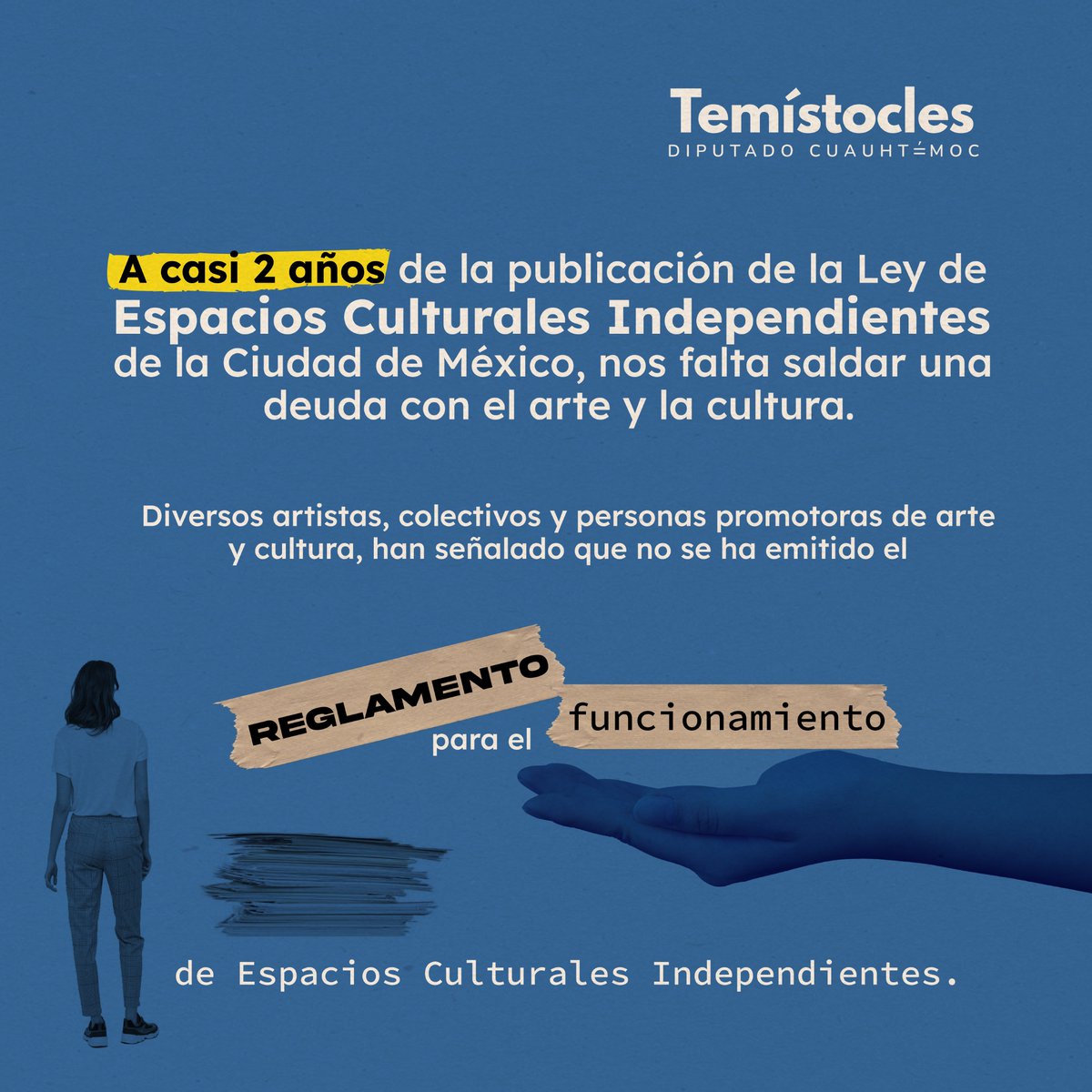 TemistoclesVR's tweet photo. Solicité a través de un #PuntoDeAcuerdo, información a @CulturaCiudadMx, sobre la Ley de #EspaciosCulturalesIndependientes, garantizando derechos, obligaciones y acompañamiento de las dependencias de gobierno.
#SigamosConstruyendo Arte, Cultura, Autogestión y Conocimiento.🎭🎨🎼 https://t.co/UPfOVe1ikm