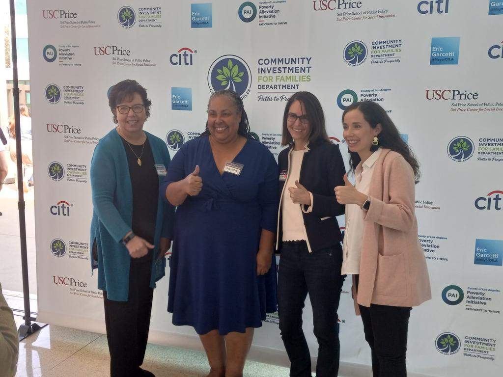 LA Community Investment for Families Department (@cifdla) on Twitter photo Carrie Miller of LA County Poverty Alleviation Initiative: "Without cash we'll always have poverty. How do we make sure the people eligible for tax credits are getting them so we can get them the needed cash in hand?"
<a href="/CountyofLA/">Los Angeles County</a> #LAPovertySummit2022 #LA4Families Carrie Miller of LA County Poverty Alleviation Initiative: "Without cash we'll always have poverty. How do we make sure the people eligible for tax credits are getting them so we can get them the needed cash in hand?"
<a href="/CountyofLA/">Los Angeles County</a> #LAPovertySummit2022 #LA4Families