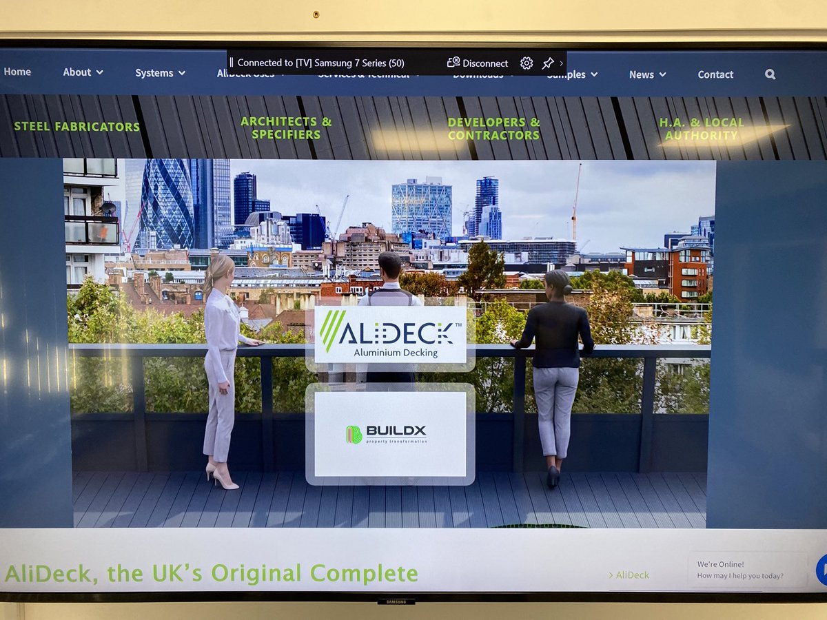 BuildXSW's tweet photo. APPROVED | We took a trip to Rochester, Kent earlier this week to visit the offices and facility at AliDeck the UK’s leading supplier of balcony solutions. We are pleased to share that BUILDX are now approved installers. https://t.co/rySNnHKRla https://t.co/CXnrMID1yT