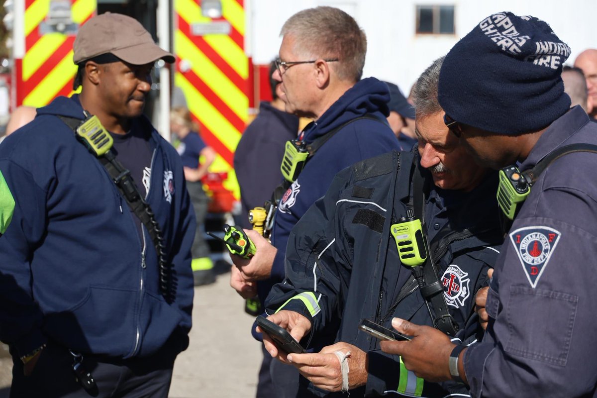 IFD_NEWS's tweet photo. #IFD HazMat Stations 44, 13, 19 & 31 along with Station 46 & Squad 10 participated in the Marion County #LEPC Exercise today held at Jones Chemical in Beech Grove. Today's event was the second part of the full scale HazMat exercise with the table top held last October https://t.co/AsW6kl0W9G