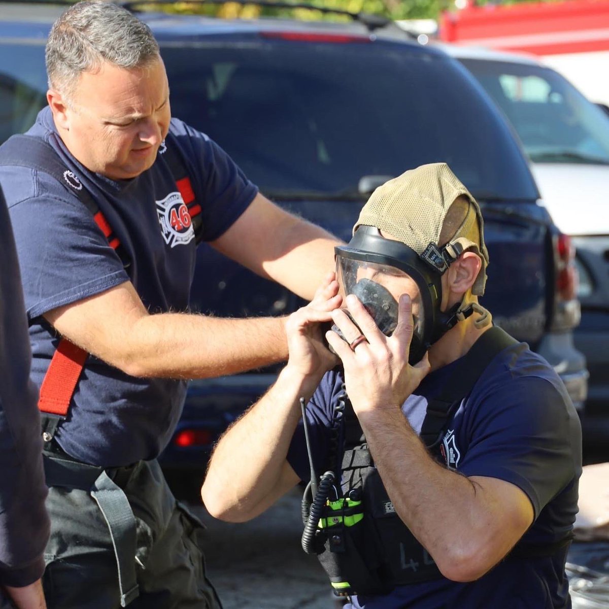 IFD_NEWS's tweet photo. #IFD HazMat Stations 44, 13, 19 & 31 along with Station 46 & Squad 10 participated in the Marion County #LEPC Exercise today held at Jones Chemical in Beech Grove. Today's event was the second part of the full scale HazMat exercise with the table top held last October https://t.co/AsW6kl0W9G