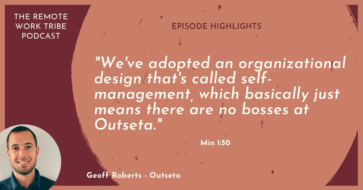 RemoteWorkTribe's tweet photo. 🔊 In this new episode of the #remoteworktribe podcast, @GeoffTRoberts talks about the people-first team model created by @Outseta to build a healthy organization where employees have the best possible experience.
Tune in here➡️ https://t.co/7aqsZ0NPCp https://t.co/YPVCIJjaiZ