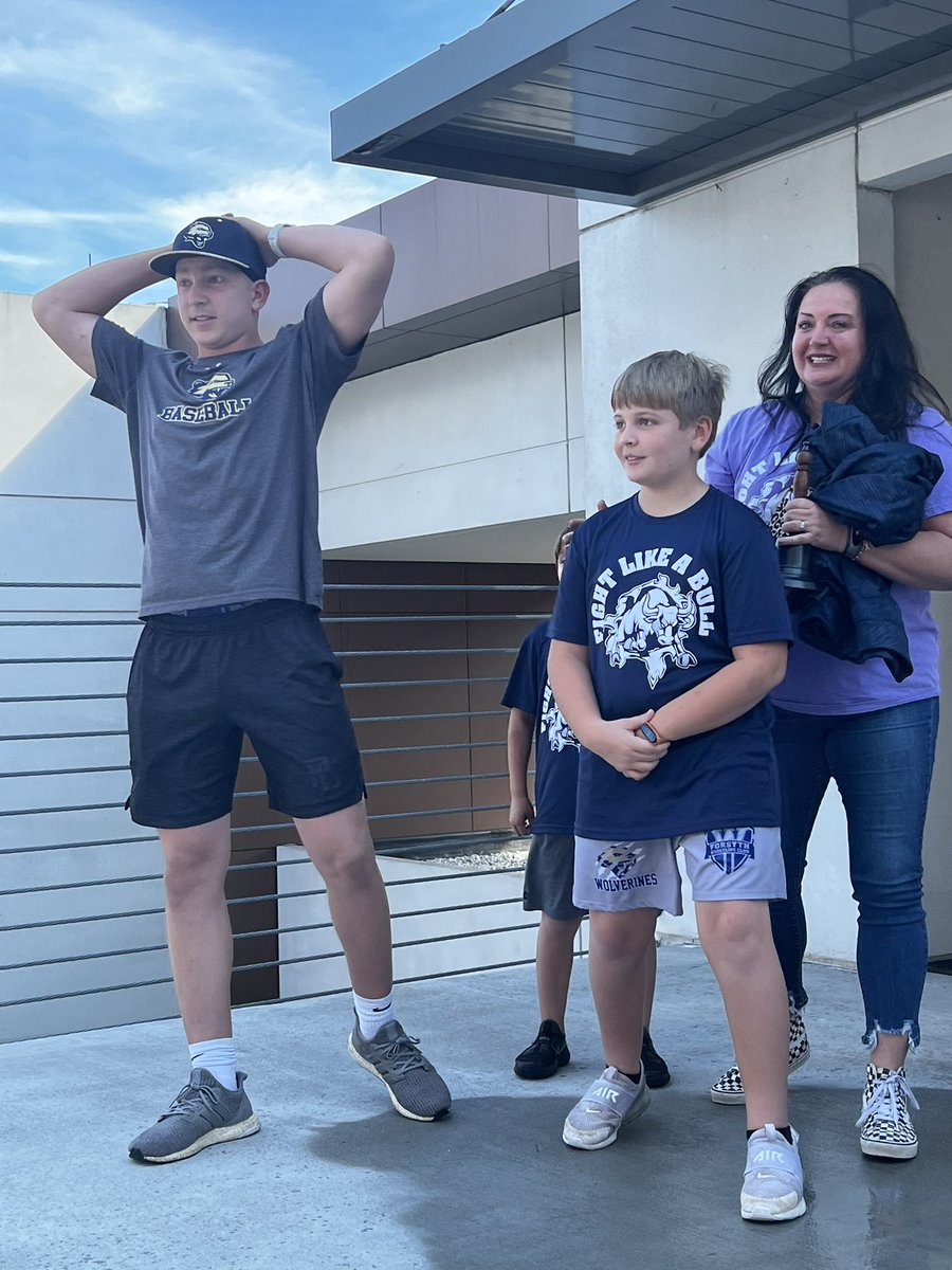 Coach Svehla (@davesvehla) on Twitter photo The biggest and best win of the year. <a href="/BraylanB4/">Braylan Bull</a> coming out of his last radiation treatment! RING THE BELL!!! #FightLikeaBull. @WFHS_HS, <a href="/WFHS_Cheer_/">West Forsyth Cheer</a> <a href="/WestFoCoBball/">West Forsyth Baseball</a> The biggest and best win of the year. <a href="/BraylanB4/">Braylan Bull</a> coming out of his last radiation treatment! RING THE BELL!!! #FightLikeaBull. @WFHS_HS, <a href="/WFHS_Cheer_/">West Forsyth Cheer</a> <a href="/WestFoCoBball/">West Forsyth Baseball</a>