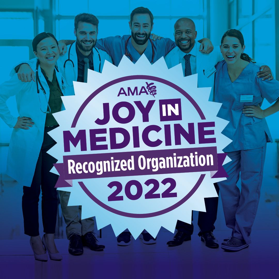 Temple Health has been honored by the @AmerMedicalAssn for promoting the well-being of health care workers! We are 1 of 28 organizations recognized nationwide & the only hospital system in Philadelphia to earn this recognition! Read more here: bit.ly/3rYnKry