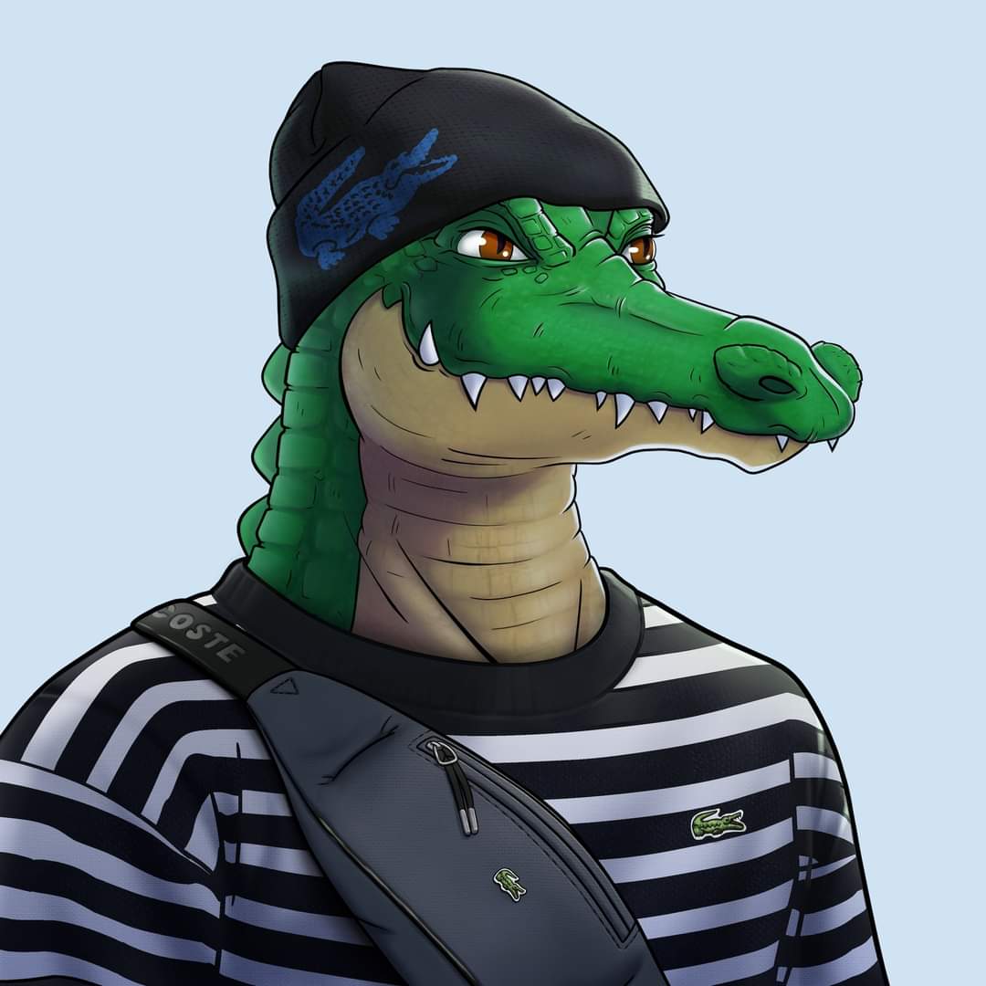 My lacoste nft emerged today the art looks pretty sick tbf