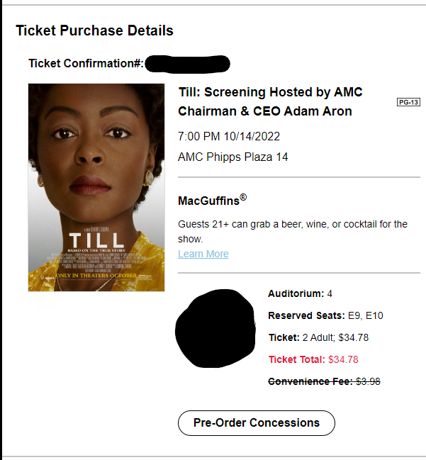 BillMorris4's tweet photo. $AMC #AMC500k #AMCweStandWithAA
I have 2 tickets for the movie with @CEOAdam tomorrow night in Atlanta. I won't be able to go. Tickets are free, but you have to send me a @CEOAdam autograph. π¦ I will pick a random person and send the tickets in the morning. https://t.co/uHk3jcCJqL
