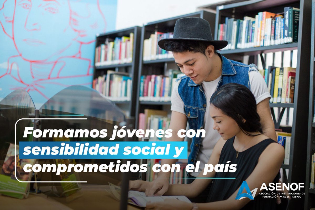 Asenof_Oficial's tweet photo. #EducarParaTrabajar
Formamos jóvenes con sensibilidad social y comprometidos con el país.  @ASENOF_Oficial https://t.co/XMf4lLidct