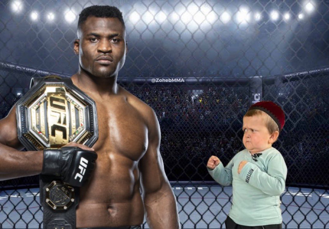 Francis Ngannou (@francis_ngannou) on Twitter photo I think I have my next title defense @Hasbulla_NFT I think I have my next title defense @Hasbulla_NFT