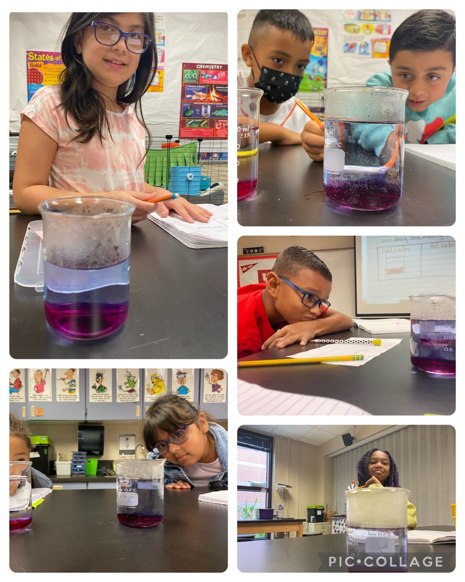 CrisFord23's tweet photo. 3rd grade Pandas @HumbleISD_WPE were identifying thermal energy!! Sometimes experiments fail, and this one was one of them! Lessons in teaching! #WPEscience @Humble_Science @HumbleISD https://t.co/wfwApFAcxT