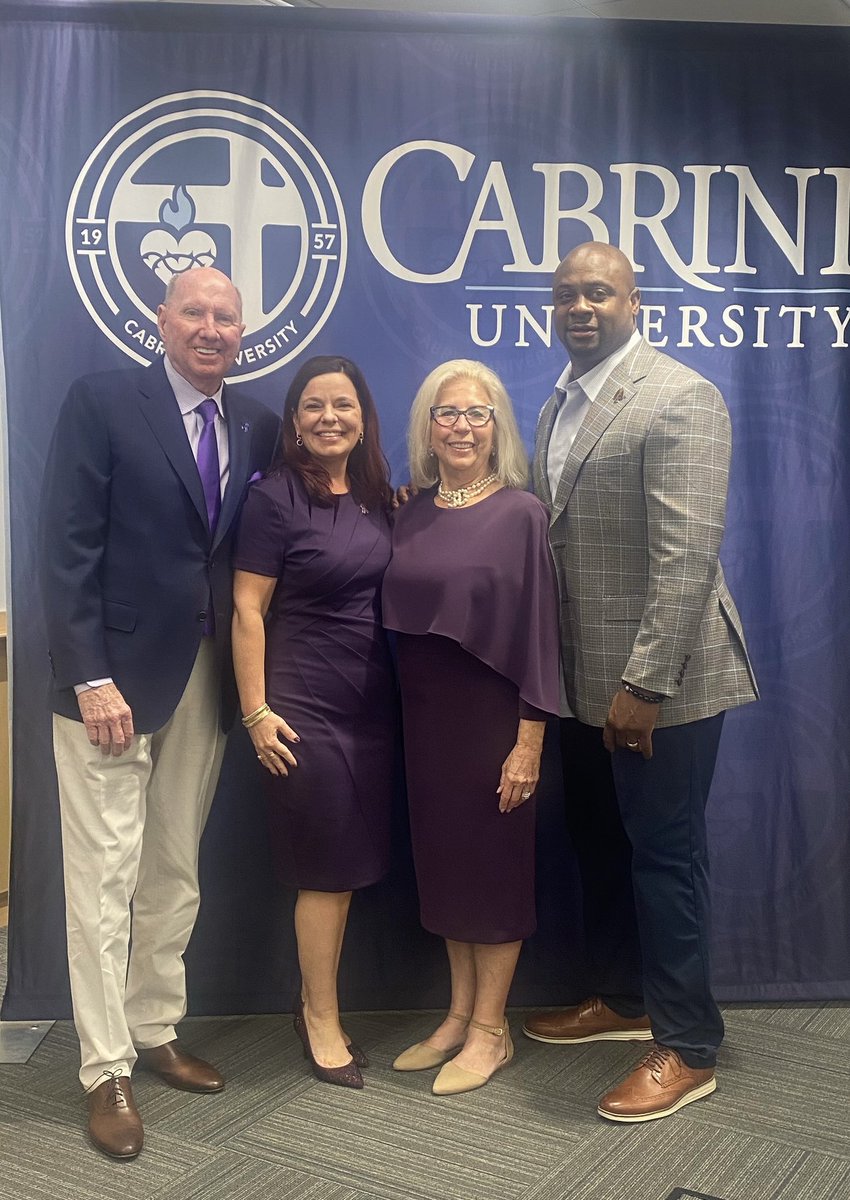 DrLelli's tweet image. It was an honor &amp;amp; pleasure to have @TroyVincentSr @cabriniuniv yesterday for the 12th annual Domestic Violence Education Symposium sponsored by the @JordanCenterCU. Thank you Barbara &amp;amp; John Jordan &amp;amp; Troy for your amazing message. We will continue to use leadership to end violence