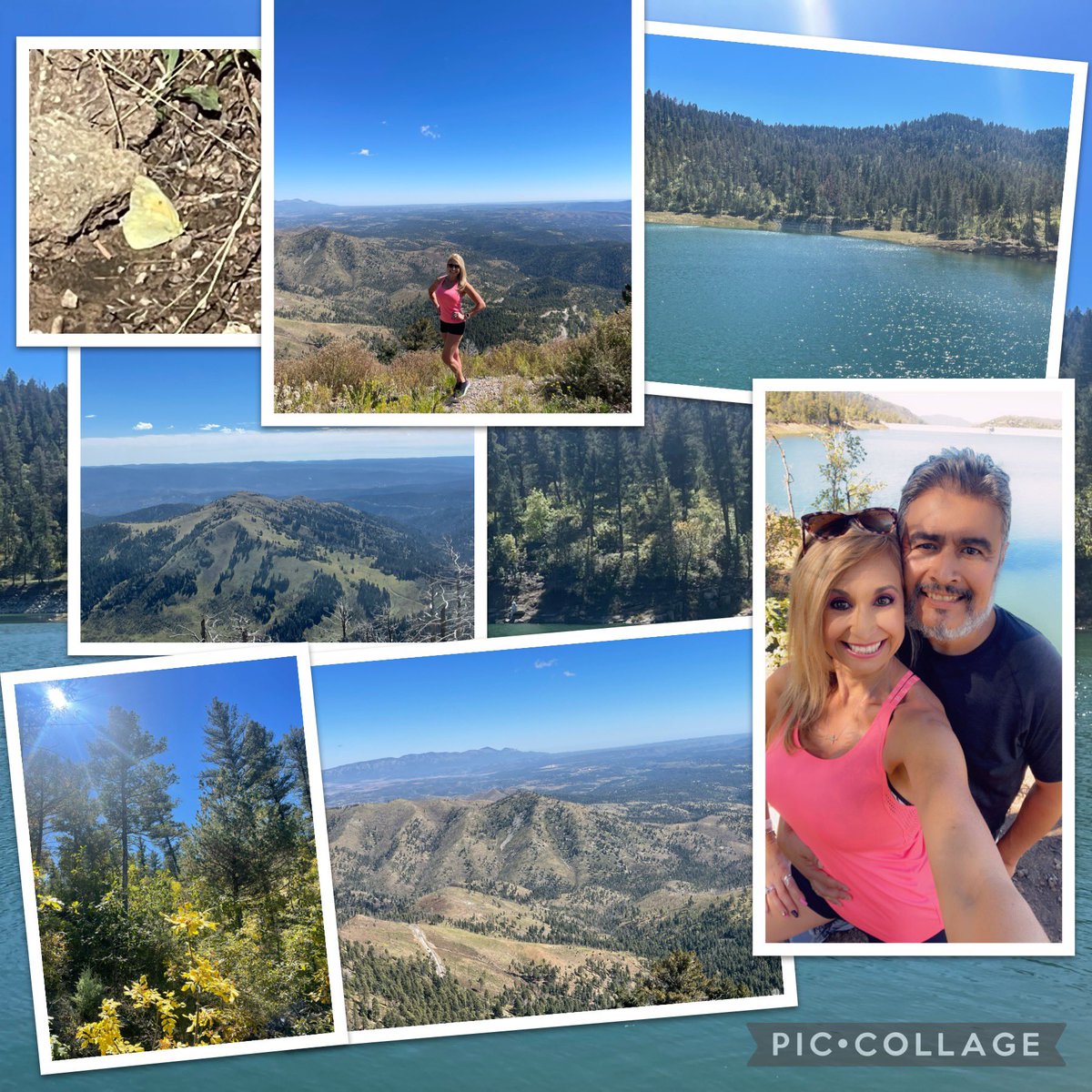 The best view comes after the hardest climb. ⛰🌲🥾🦋 Enjoyed a 5 mile hike in Ruidoso on this beautiful #Thursday afternoon. #outdooradventures #hiking #viewfromthetop #fallvibes #fitover40 #FitLeaders @zjgalvan @PrincipalRoRod @DiocelinaBelle @BetsyCallanan @educategalore