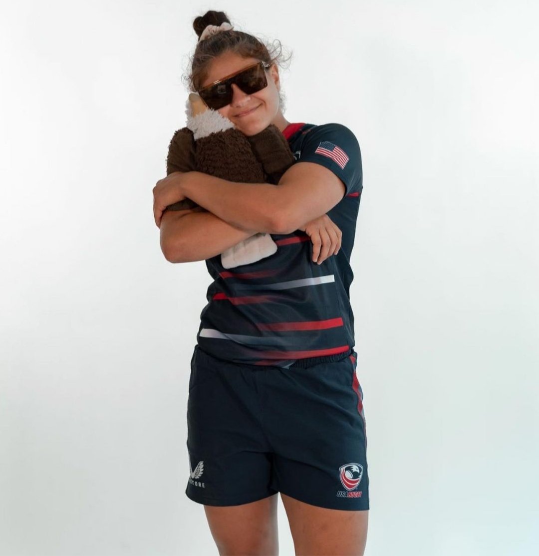 An unfortunate injury prevented Saher Hamdan from playing in the World Cup but she is a non-traveling reserve and recently returned to play for Life. Keep an eye on as Saher as she's a tremendous athlete with an incredibly bright future! #rugby #growthegame