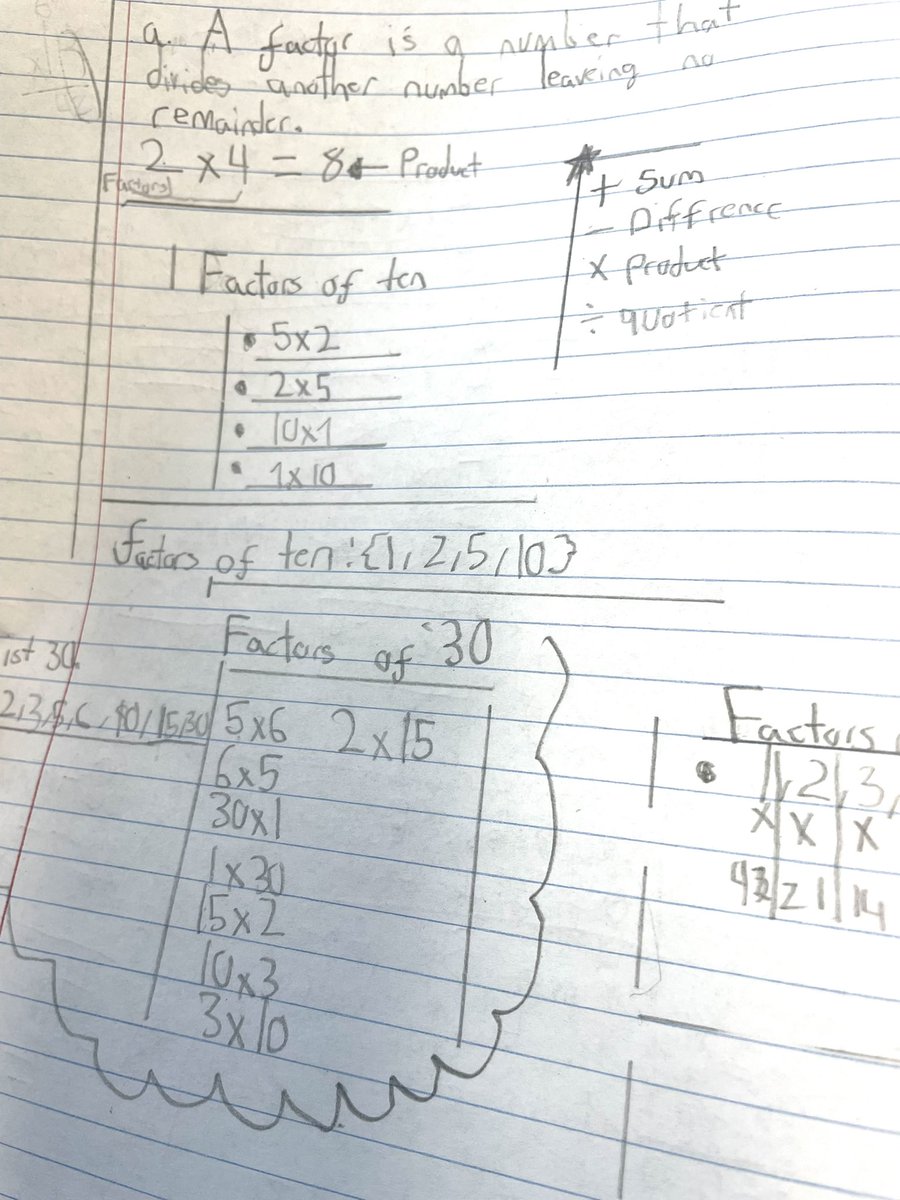 sajefferson1's tweet image. 6-2 is continuing to build on our understanding of factors, and composite &amp;amp; prime numbers through collaborative and independent activities #mathisawesome #everyonecanlearnmath @DesmondHDSB #️⃣🌲🔢💙