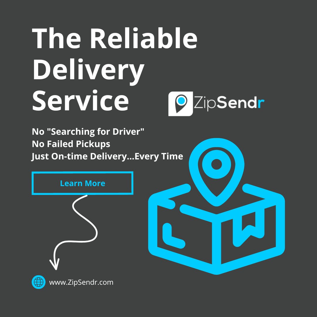 ZipSendr's tweet photo. Logistics is about moving things quickly, on time, and effortlessly, without worry.  ZipSendr makes all that happen.  Give us a try.  You won't be disappointed.

#DeliveryNow
#Atlanta
#ATL

#Houston 
#houstontx https://t.co/lYwFoxGLCb