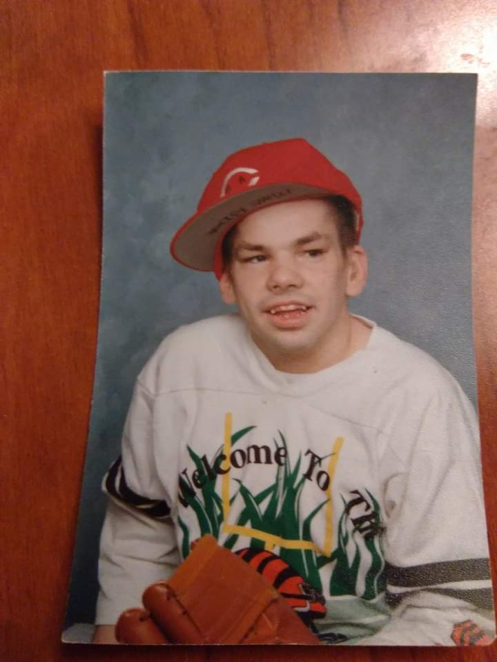 kyblueblood's tweet photo. Happy birthday 🎂 to
my brother Michael Rider. He participated in Special Olympics.
He worked in a sheltered workshop making cents on the dollar as an adult.
See
#Bottomdollars
He loved music, trains and baseball. ⚾️ and Payday. 😀
I miss him. 😢 https://t.co/Hzxn00TDao