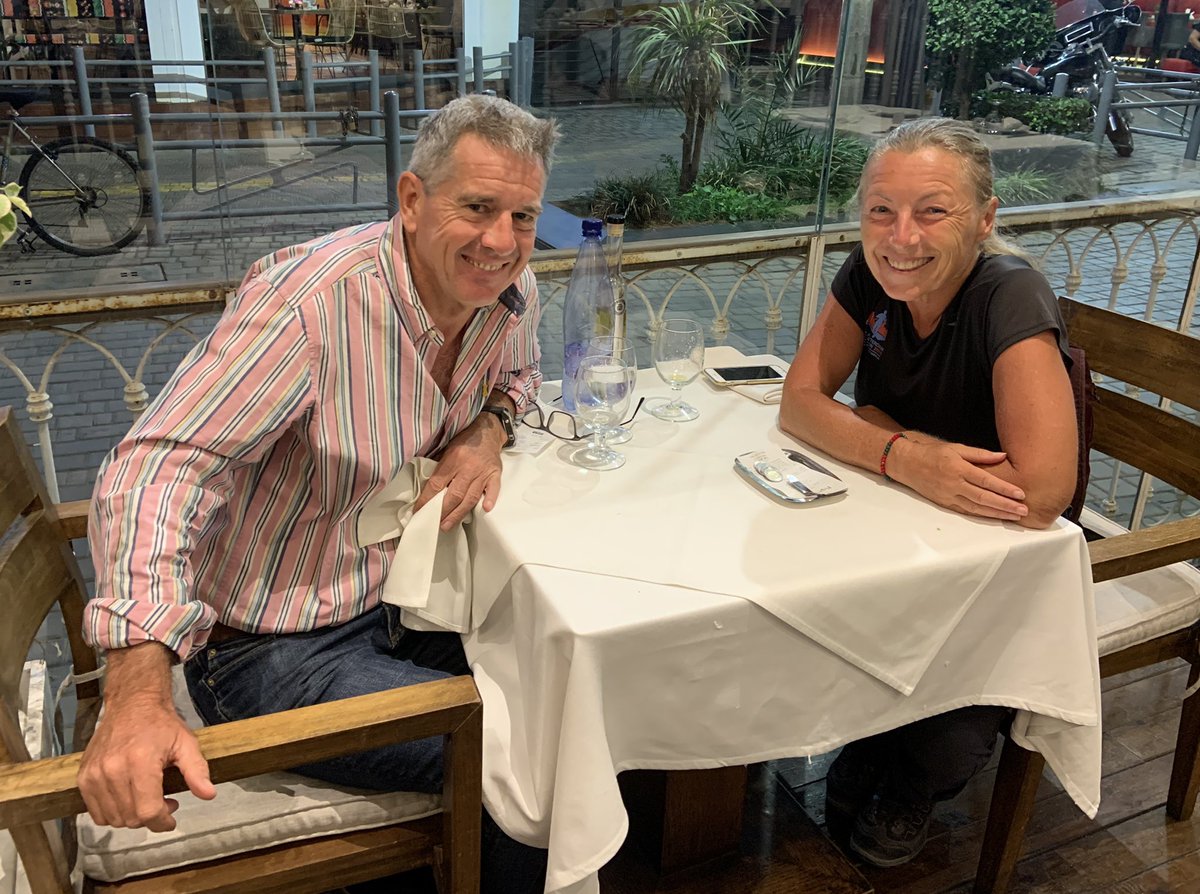 What a blast - meeting up with <a href="/aspinall_sue/">Sue Aspinall</a> in Casablanca.