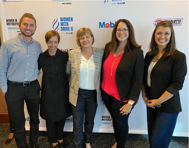 FirestoneRacing's tweet photo. It was an honor to be part of the Women With Drive II Summit and discuss the importance of sustainability and collaboration with @Shell, @INDYCAR, and @Ford.

#TBT / #WWDII / #WomenInMotorsportsNA https://t.co/XSTgxIKjAE