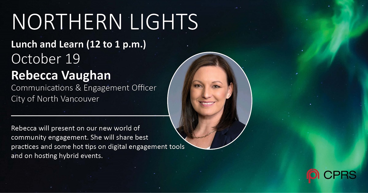 Our chapter is launching its monthly Lunch and Learn sessions starting October 19, beginning with a talk on engagement with Rebecca Vaughan. We're excited for what we'll learn! #communications #engagement