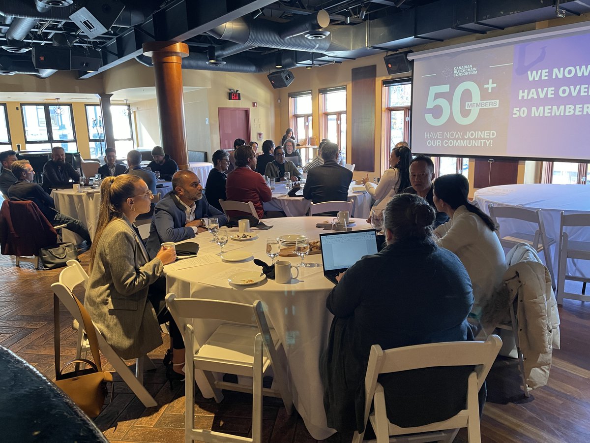 Great participation from Alberta's #Blockchain  finance ecosystem and regulators at the 3rd @Blockchain_CBC Industry Forum sponsored by <a href="/ABInnovates/">Alberta Innovates</a>! Lots of both new and familiar faces. 

<a href="/Guild_One_Inc/">GuildOne</a> <a href="/iMiningInc/">iMining</a> <a href="/binance/">Binance</a> #Crypto