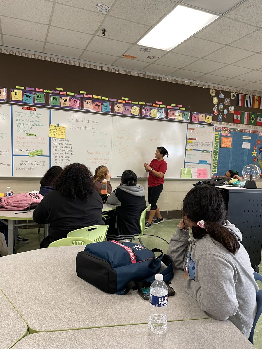 LAblaza2's tweet photo. Society of Earth Savers @ihslapg WSSC field trip debriefing with @JessLeung10. #SmithsonianEOYAL https://t.co/67xxhqPMbQ