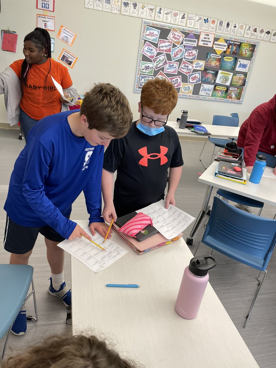 Gates Middle School on Twitter "7th graders in Senora Mavilia’s class