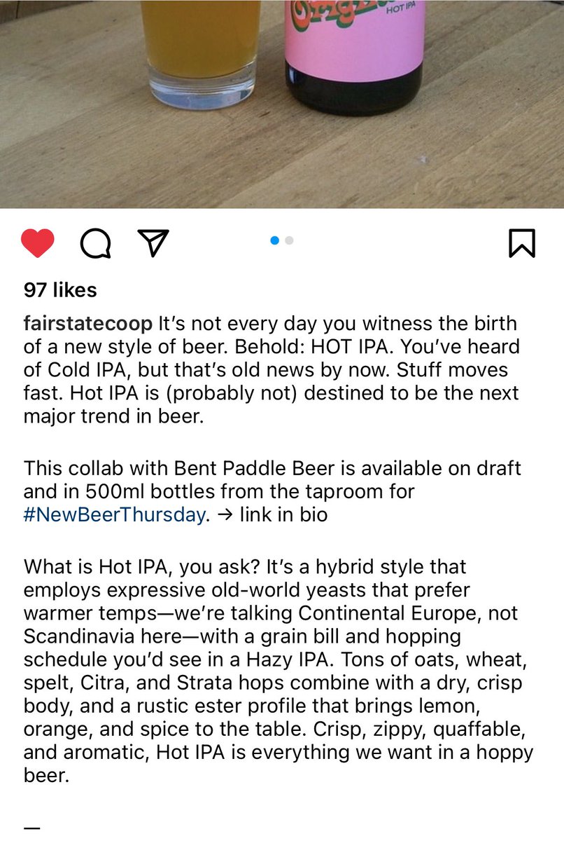 beercruncher's tweet image. The Hot IPA is here. Please comment your honest feelings below 👇