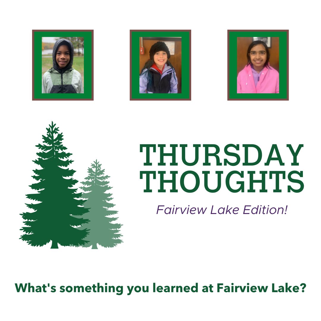 stevenscoop's tweet photo. We're bringing you this week's #ThursdayThoughts from the Delaware Water Gap, where our 3rd and 4th graders are refusing to let a little rain dampen their spirits. So we asked them to drop some Fairview Lake knowledge, and here's what they said!

#stevenscooperativeschool https://t.co/Qs5poXKW0P
