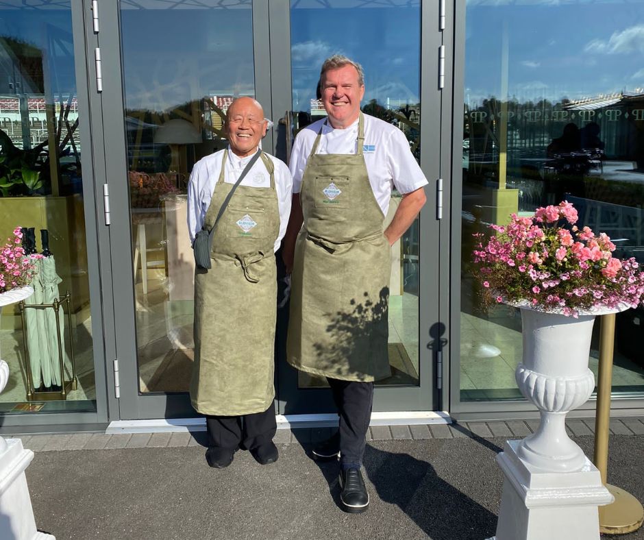 An honour and a pleasure to cater for the launch of The Blenheim Club tonight with @ChefKenHom 'Philanthropy reimagined through an extraordinary membership. Enriching 80 million lives' Incredible things are to come.