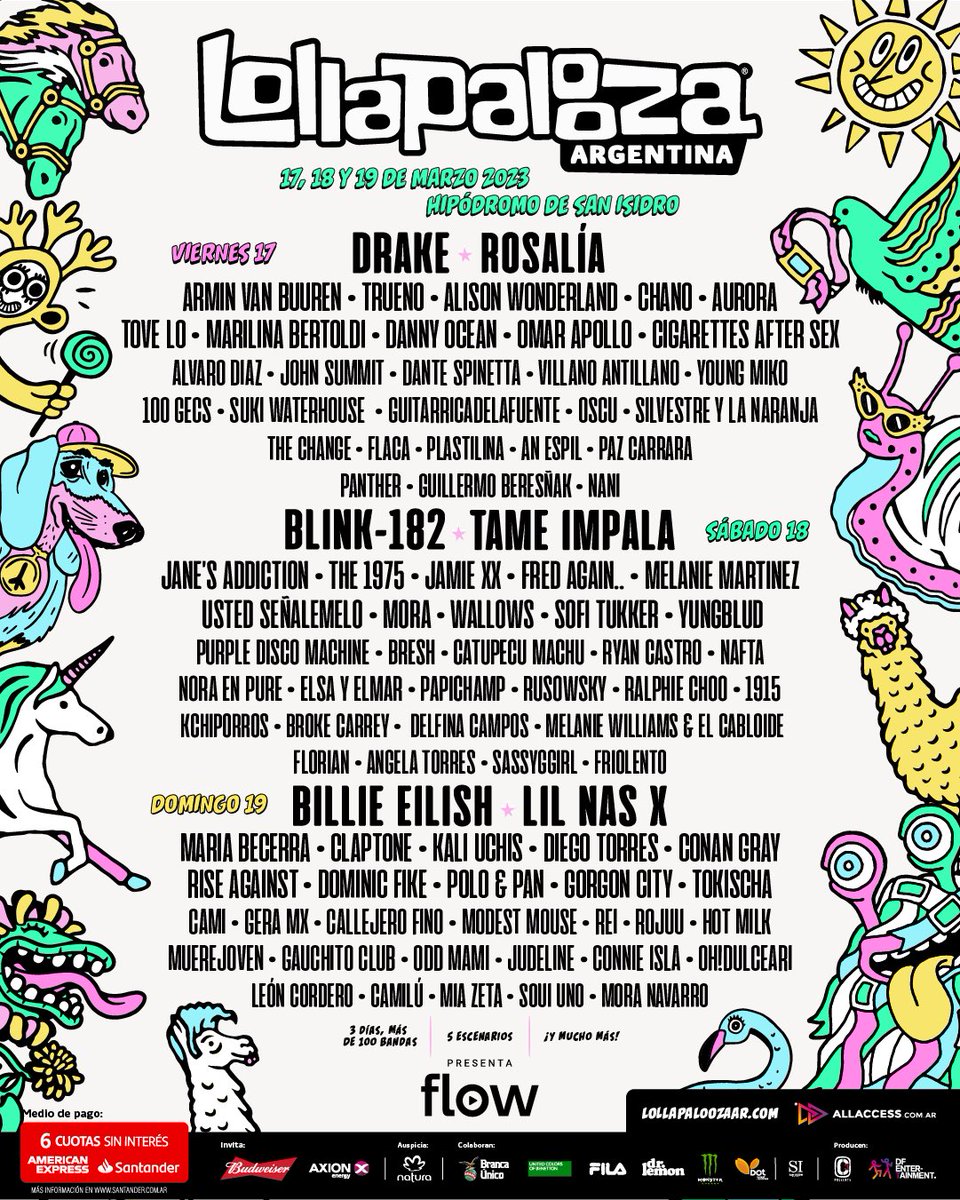 Lollapalooza Argentina tweet media