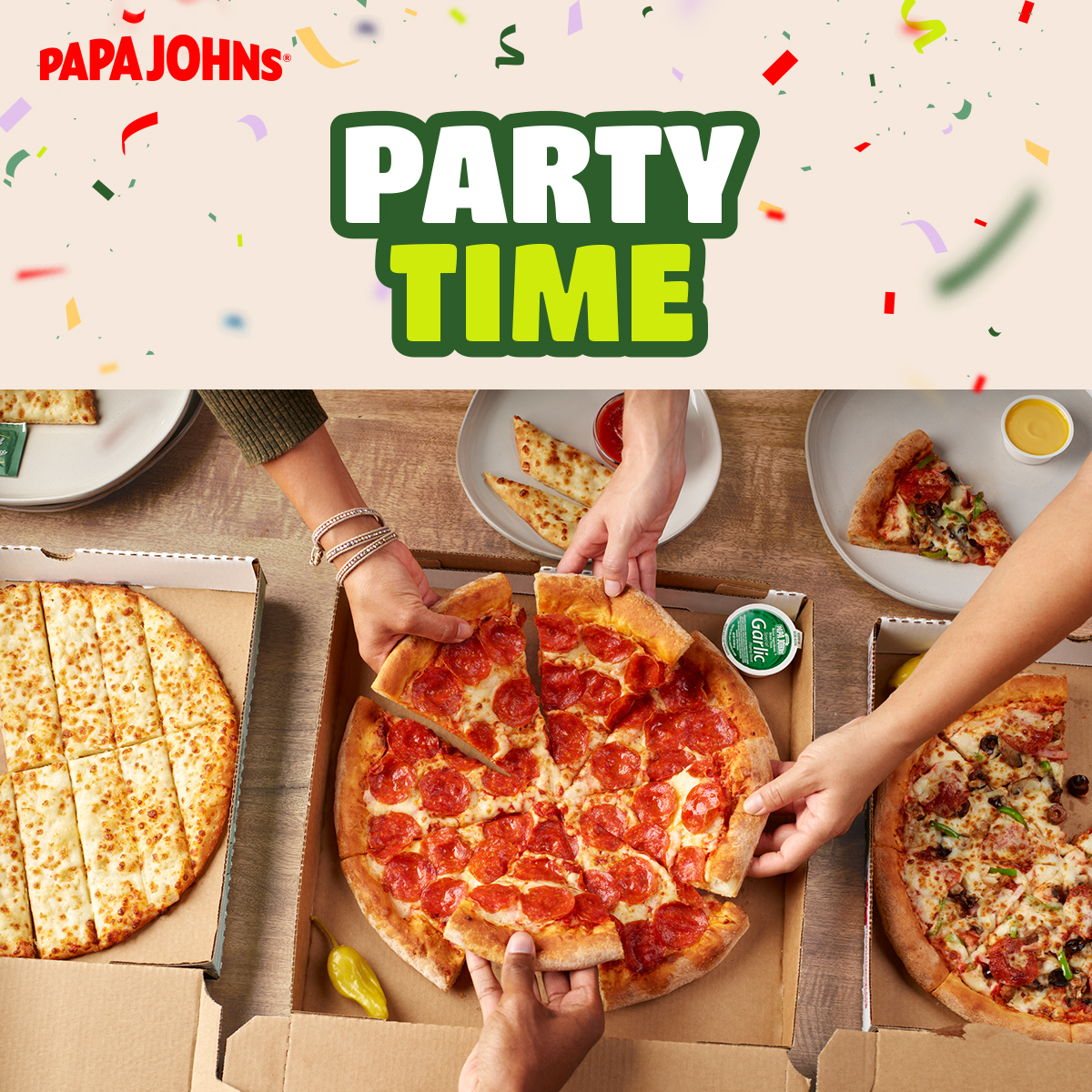 It's time for a PIZZA PARTAAYY! Who agrees?