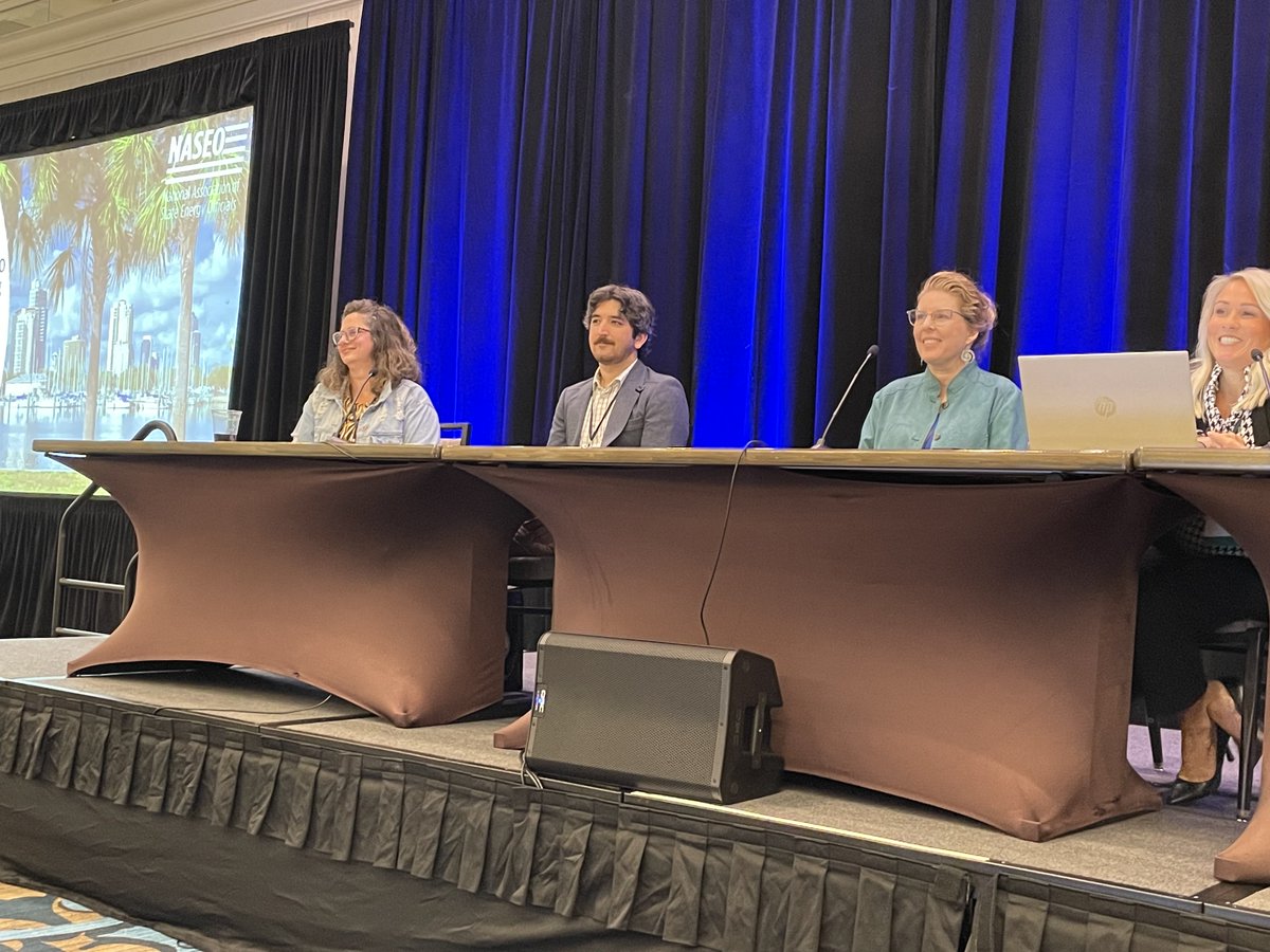 Virginia_Energy's tweet photo. The #VirginiaEnergy team is proud to see our Lorrie Skiffington presenting on a panel on Critical Minerals at the @NASEO_Energy 2022 Annual Meeting. Some topics included Key Ingredients, Concerns and Opportunities for New Clean Energy Technologies. #NASEOLive #NASEO2022 https://t.co/EXsiKAmFNQ