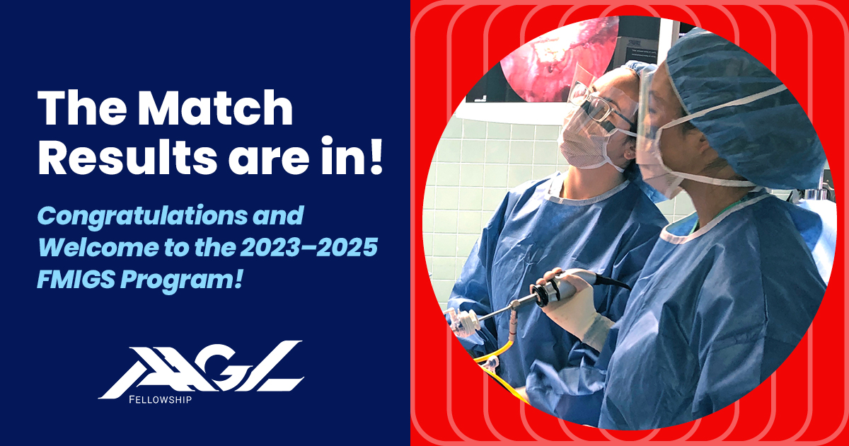 Matching to a Fellowship program is a tremendous accomplishment. These skilled Fellows have what it takes to be successful surgeons in #MIGS. Congratulations to all those who have joined the #AAGL #FMIGS family! buff.ly/3yEXZk2 #GYNfluencers @FMIGS1 @abrao_mauricio