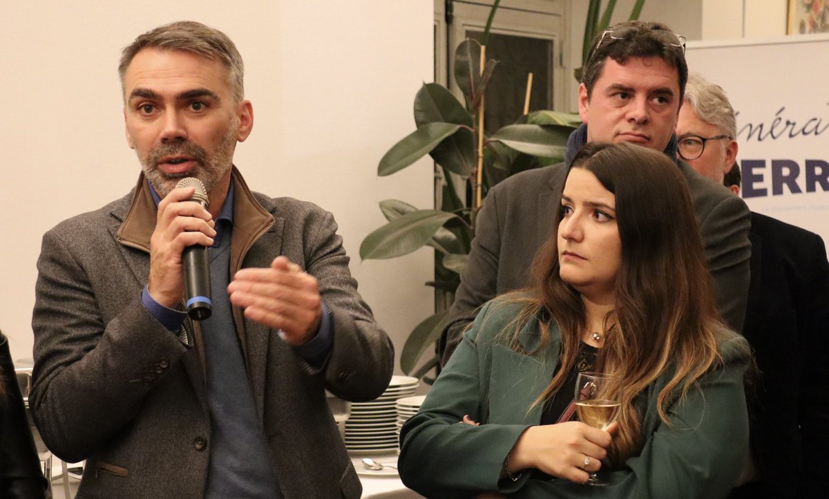 GeneTerrain's tweet photo. Échanges avec @katialefeuvre de l’@ademe sur la sobriété énergétique à destination des collectivités territoriales.
➡️ Mieux consommer en fournissant toujours le même niveau de service public
➡️ Déploiement d’un Fonds vert de 2 milliards d’€ pour les collectivités locales ! https://t.co/C6GMXBtcrQ