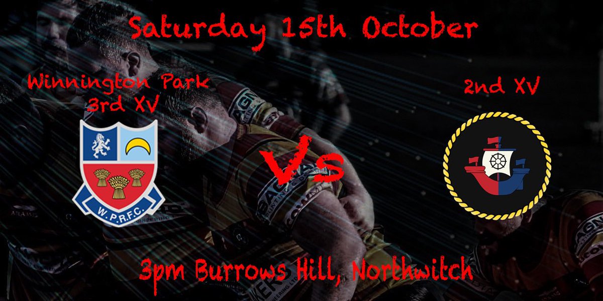 This weekend #rugby is back on the menu for the #oilers.
1st XV away vs <a href="/DukinfieldRugby/">Dukinfield Rugby Club</a> 
2nd XV away vs <a href="/WPRFC_Rugby/">Winnington Park RFC</a>