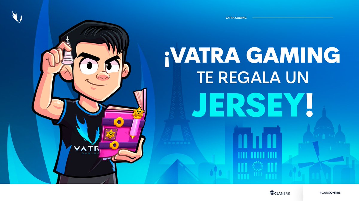 ✨SORTEO ESPECIAL POR EL MUNDIAL✨

Sabemos que les gusta spamear porras en las transmisiones de #BRAWLSTARS  y hoy queremos regalarle un JERSEY a la porra más creativa🥳

✅Sigue a <a href="/VatraGaming/">VatraGaming</a> 
✅MG❤️y RT🔃
✅Etiqueta a 2 amigos
✅Crea y deja tu porra en los comentarios 

[1/2]