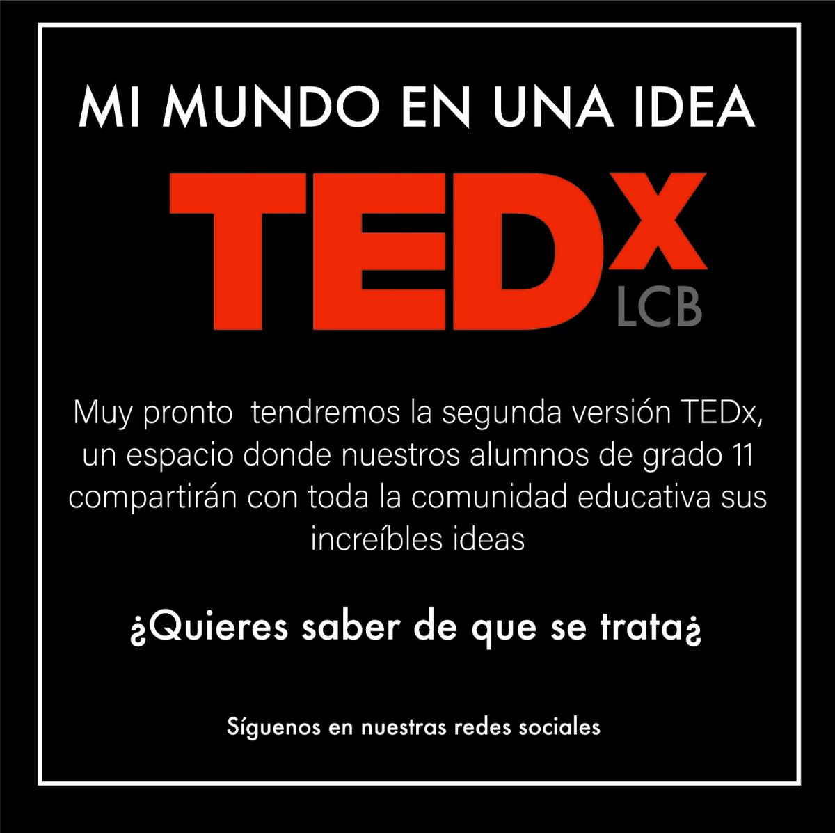 liceocolombia's tweet photo. Esperalo muy pronto📈 https://t.co/NlG3CxpMRc