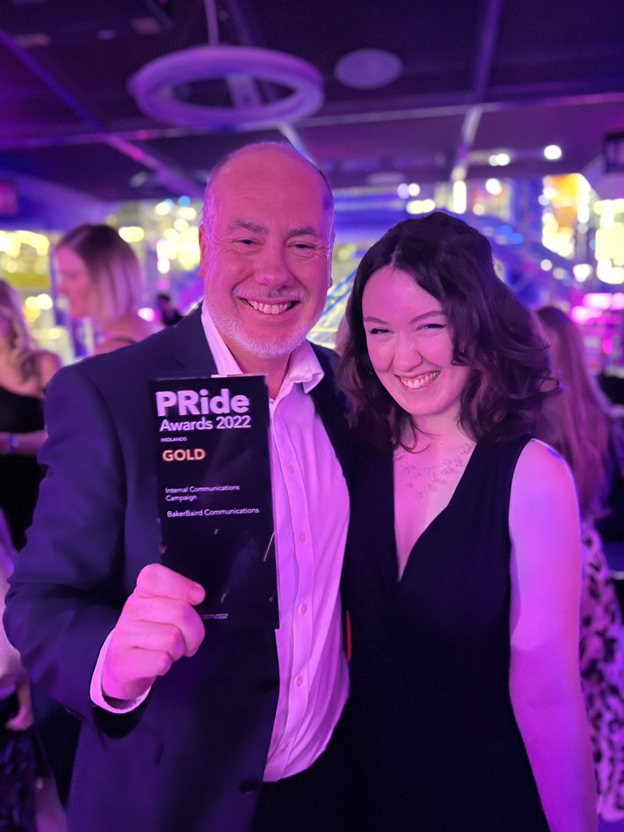 stuart_baird's tweet photo. Unexpected evening with daughter, get @CIPR_Awards #PRideMids Ghost Ship on tap. Winning. https://t.co/kQ8Hy4pyFf