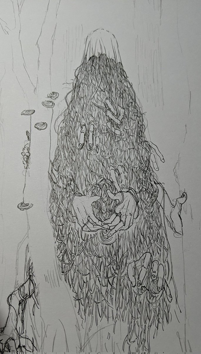やっっっと描けた😇
まだ1ページ目_(:3」∠)_ 