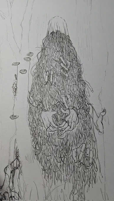 やっっっと描けた😇
まだ1ページ目_(:3」∠)_ 