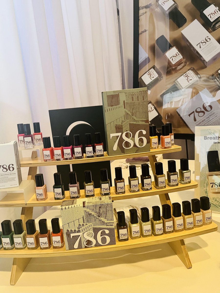 We’re all about mission-driven brands, and @786Cosmetics tailors to ALL women across the globe. Check out this #halal nail brand on the Discovery Show Floor today!