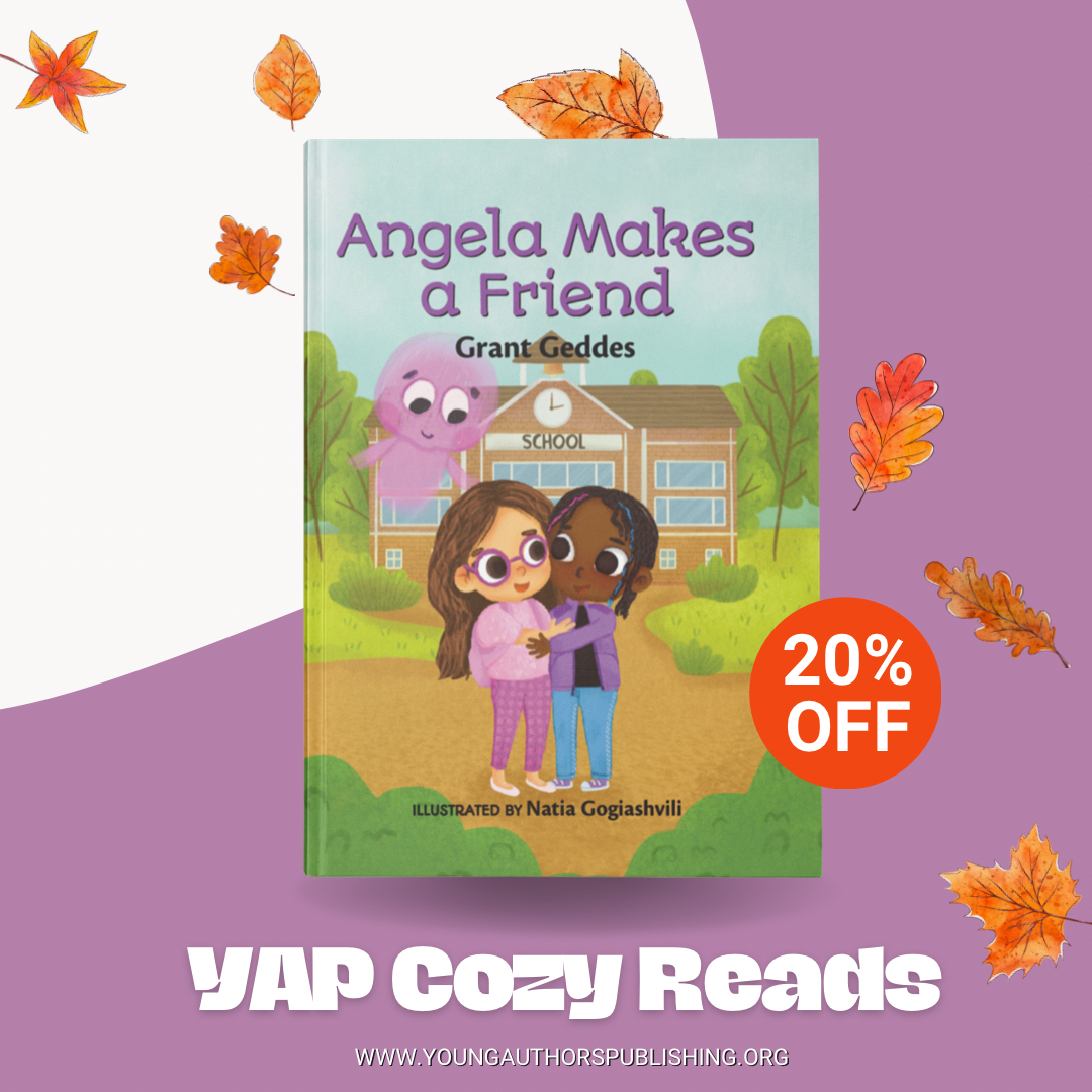 As the temperature drops we encourage everyone to get cozy and read with their family!! Our books are perfect for any bookshelf and will spark great conversations. 🍂🧡🍁
 
Be sure to shop our FALL 20% off sale using promo code:
COZYREADS

youngauthorspublishing.com

 �