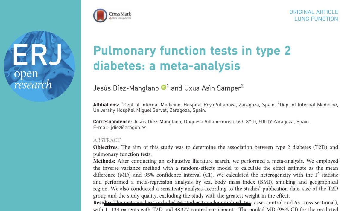 Y también en la diabetes tipo 2 doi.org/10.1183%2F2312… @IntDiabetesFed @redGDPS @redGDPS @FEDE_Diabetes