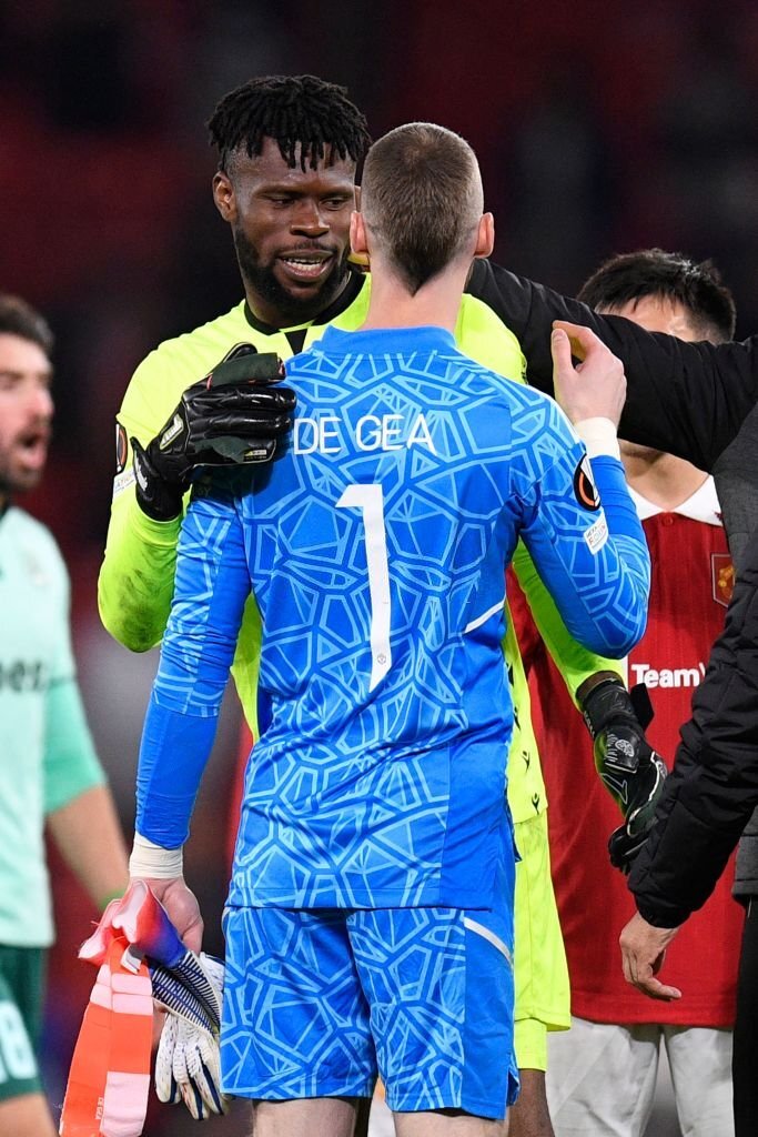 UtdDistrict's tweet photo. A dream come true for @Uzohof tonight 🧤 https://t.co/ezGvCGBpXg