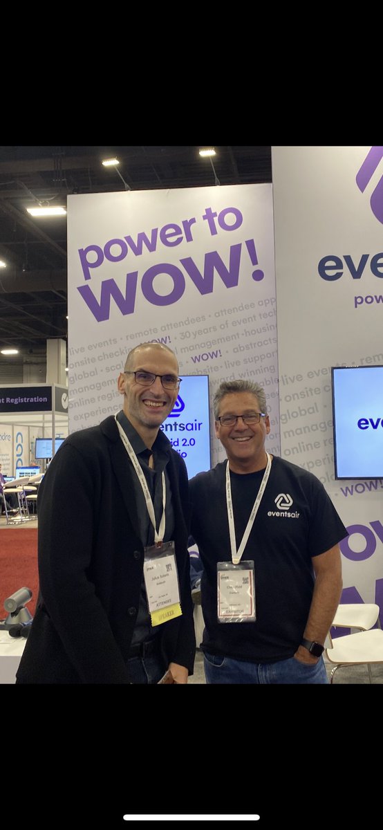 Final day at #IMEX22 and things starting to wind down. Gave me time to catch up with Julius Solaris <a href="/tojulius/">Julius Solaris</a> and reflect on a busy 3 days in Vegas. <a href="/_EventsAIR/">EventsAir</a>